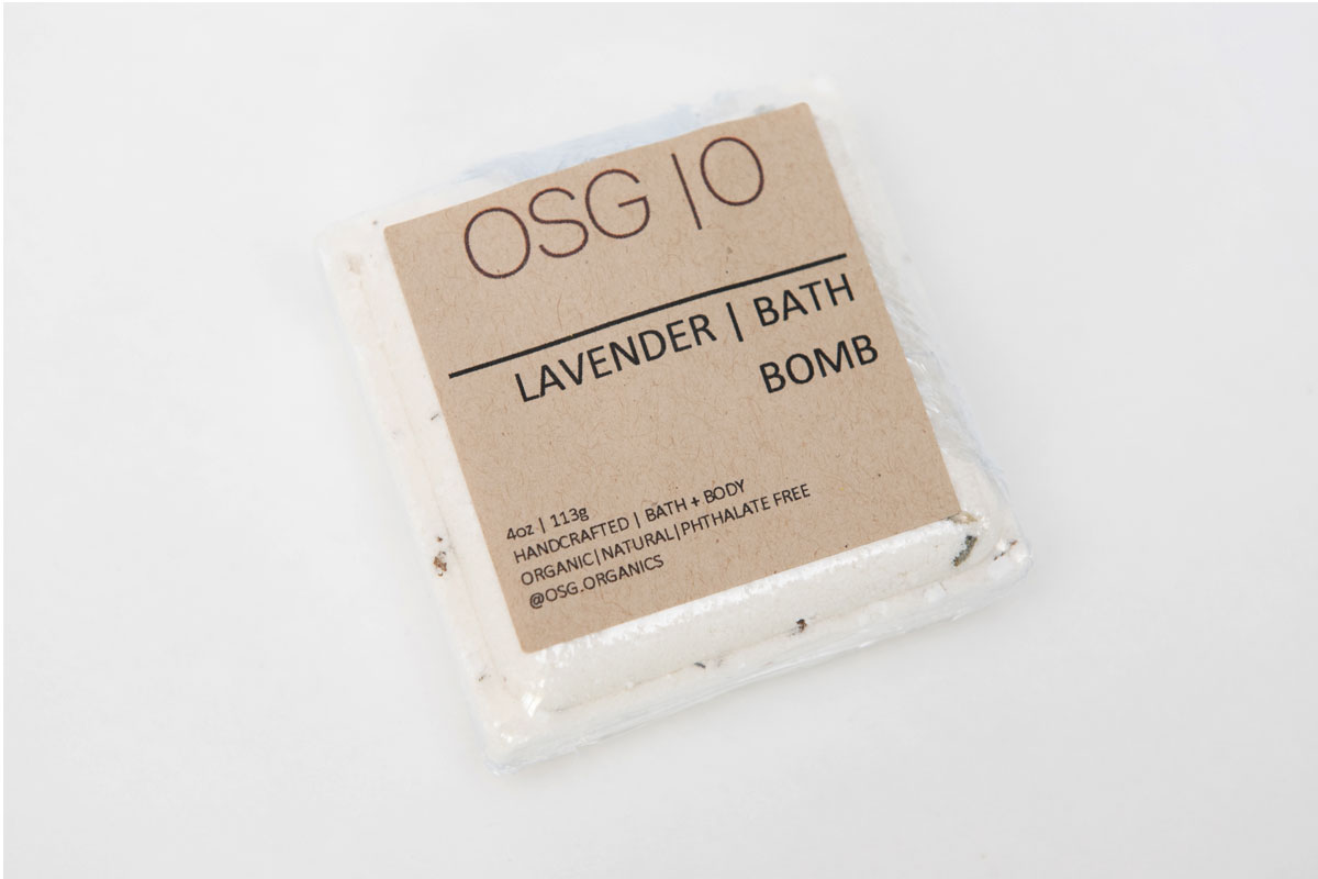 lavender bath bomb