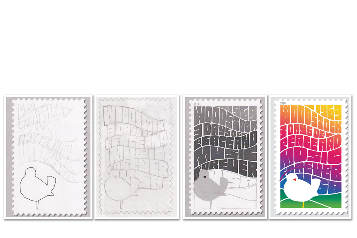 stamp sketches