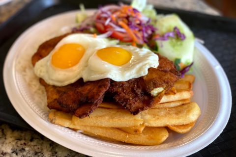 Milanesa at Pollo Campeon