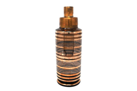 art deco cocktail shaker