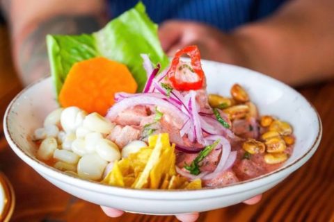 Ceviche at Inca Social