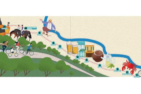 illustration of wod trail
