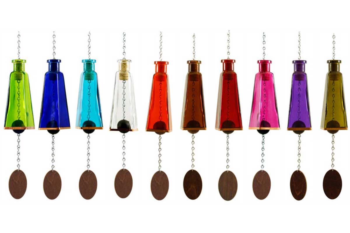 bottle wind chimes