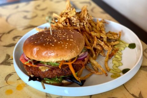 Spice Kraft veggie burger