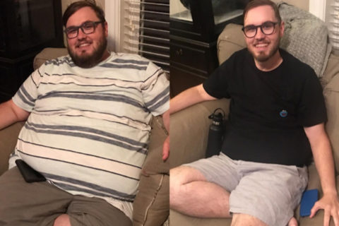 weight loss before and after