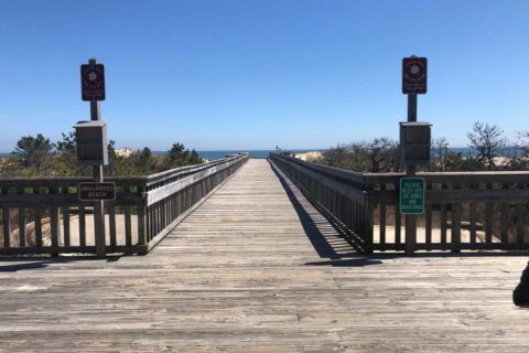beach boardwalk