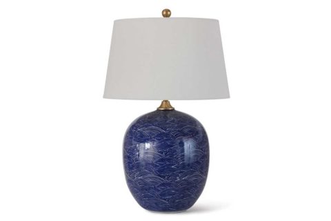 blue lamp