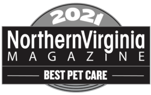 2021 best pet care badge black