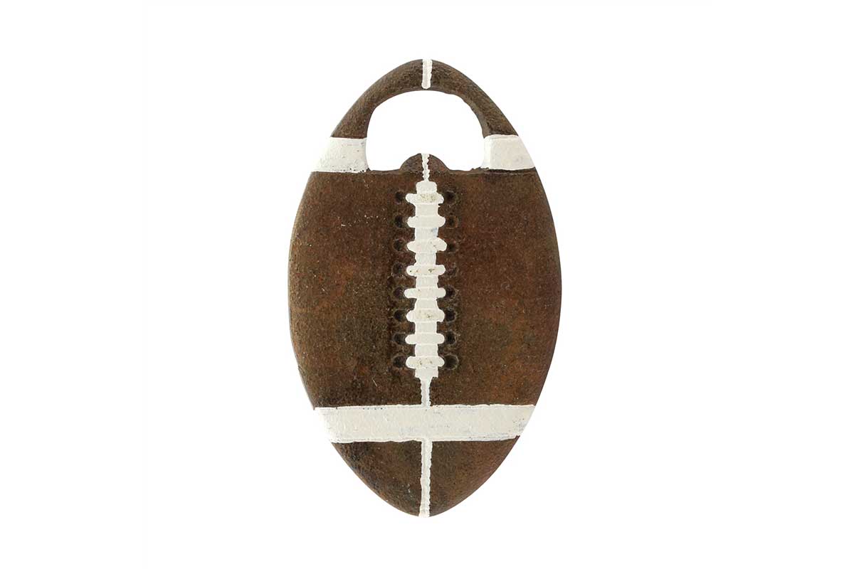 football bottle opener
