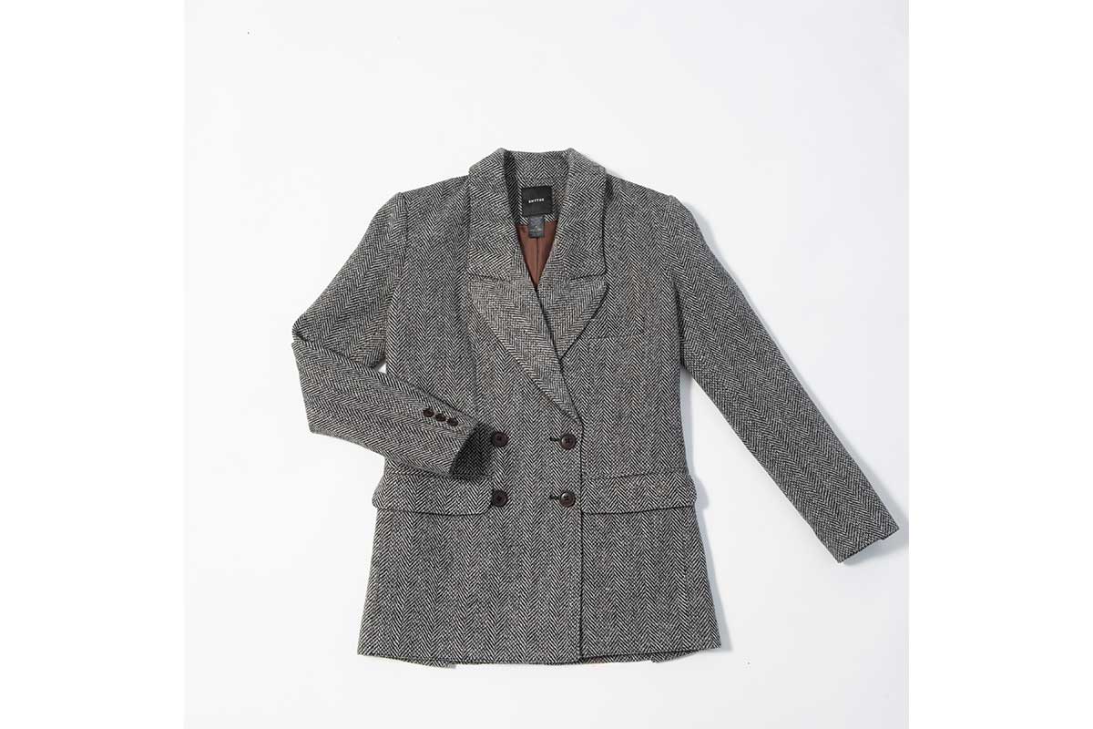 grey jacket