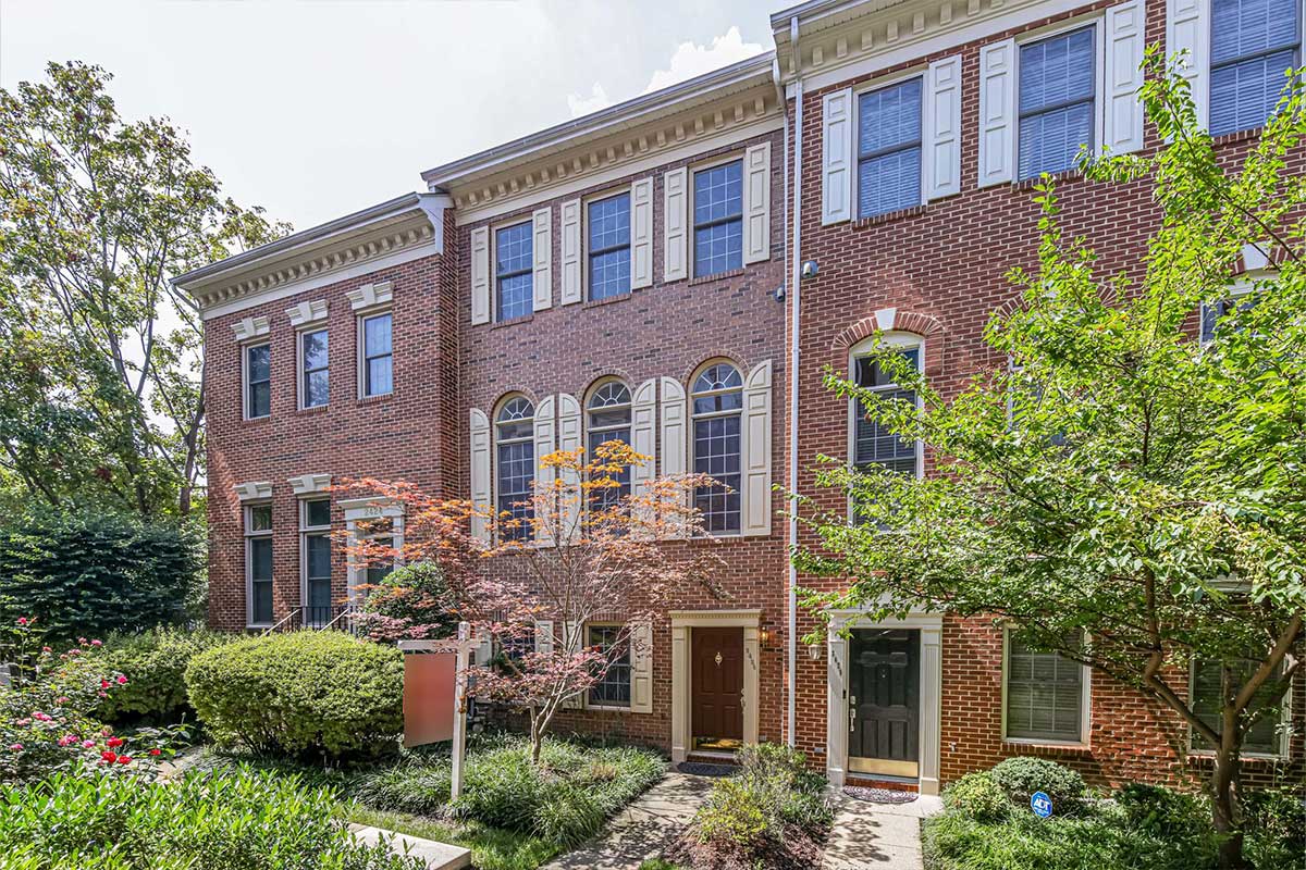 brick townhouses