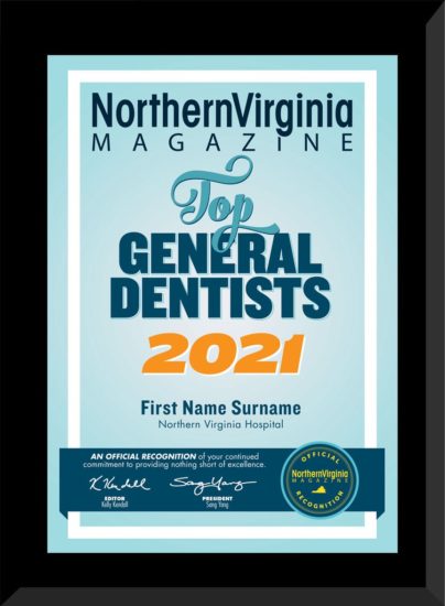 2021 general dentist plaque