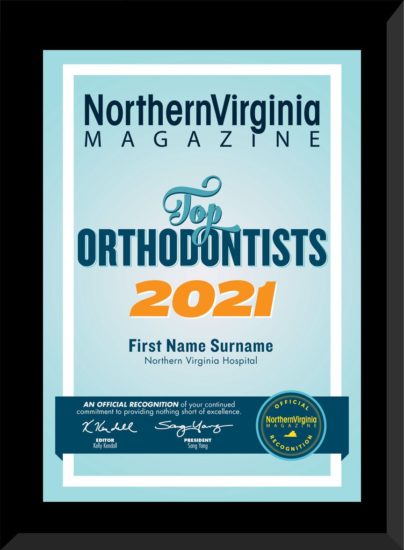 2021 orthodontist plaque
