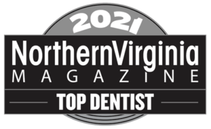 top dentist badge 2021 black