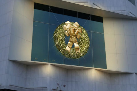 capital one hall at christmas