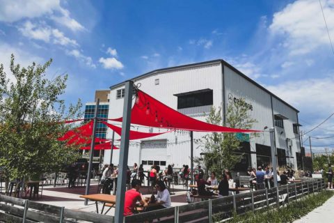 caboose commons beer garden, a dog-friendly bar