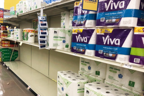 grocery store shelf