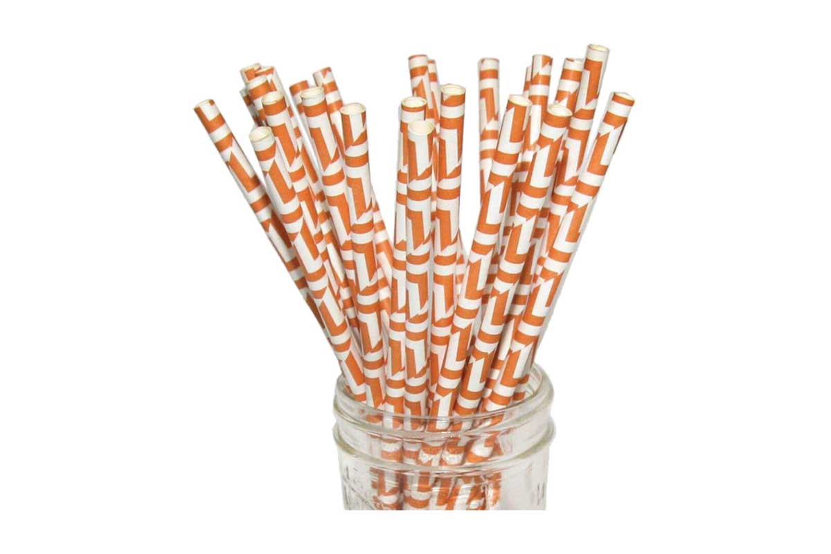 orange straws
