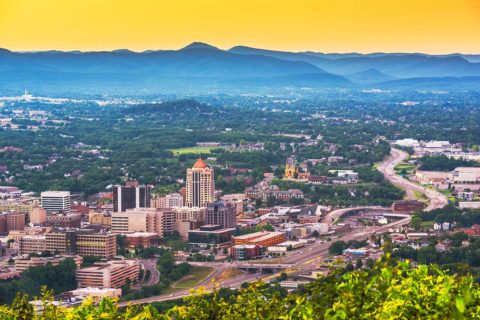 roanoke virginia skyline