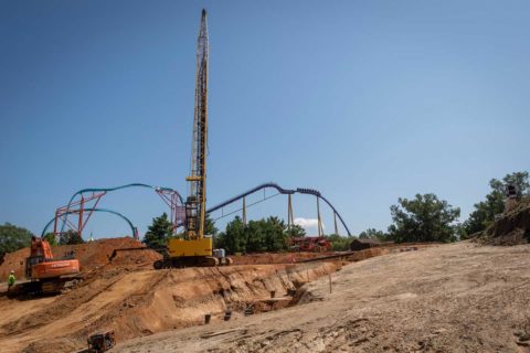 pantheon roller coaster site