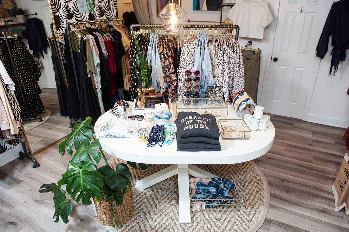 shopping racks