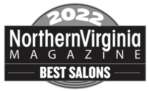 2022 best salons badge black