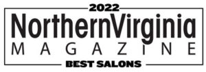 2022 best salons badge black small