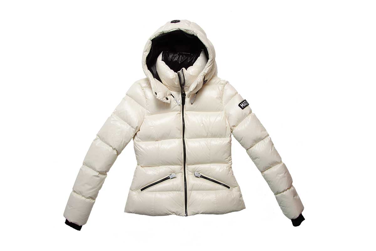 white winter coat