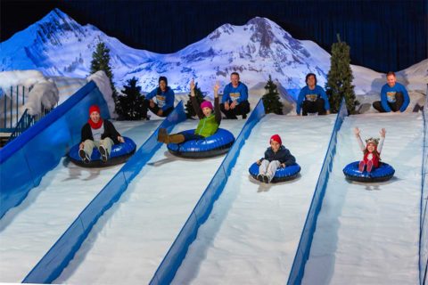indoor snow tubing