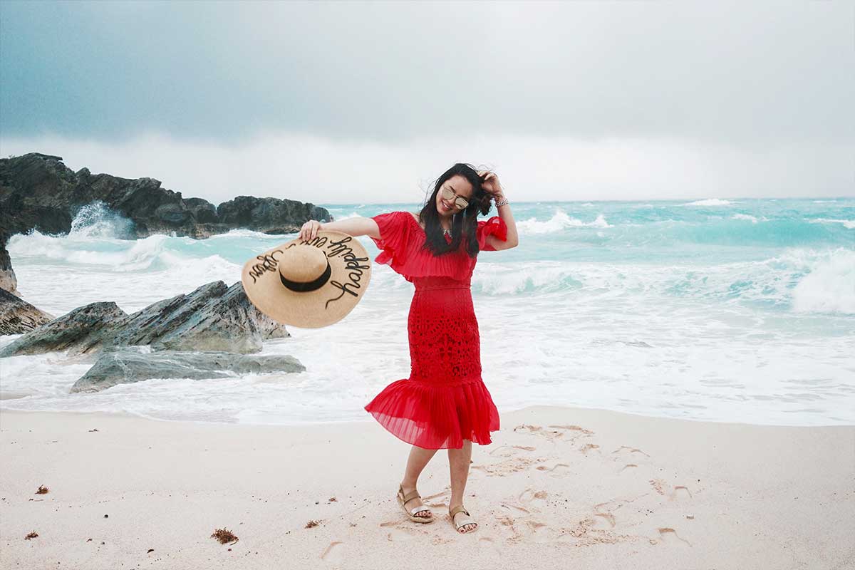 kwon at the beach