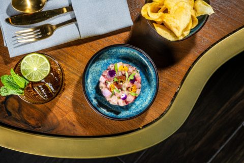 Wren hamachi tartare