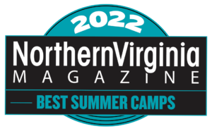 2022 summer camps badge teal