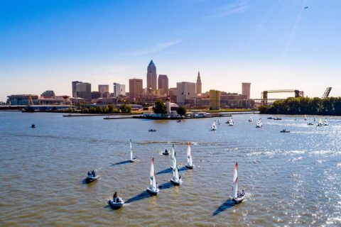 cleveland skyline