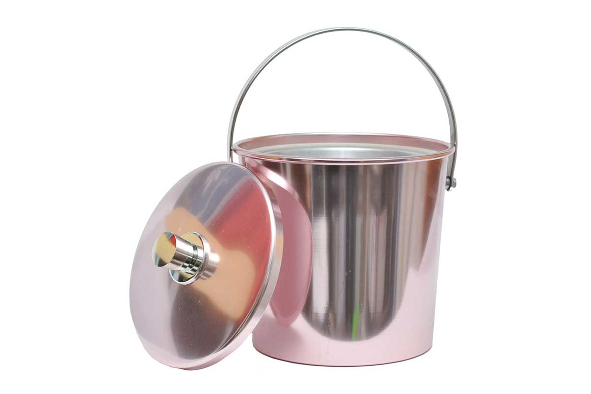 pink ice bucket