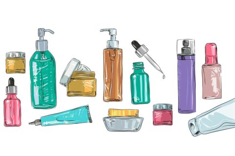skincare illustration