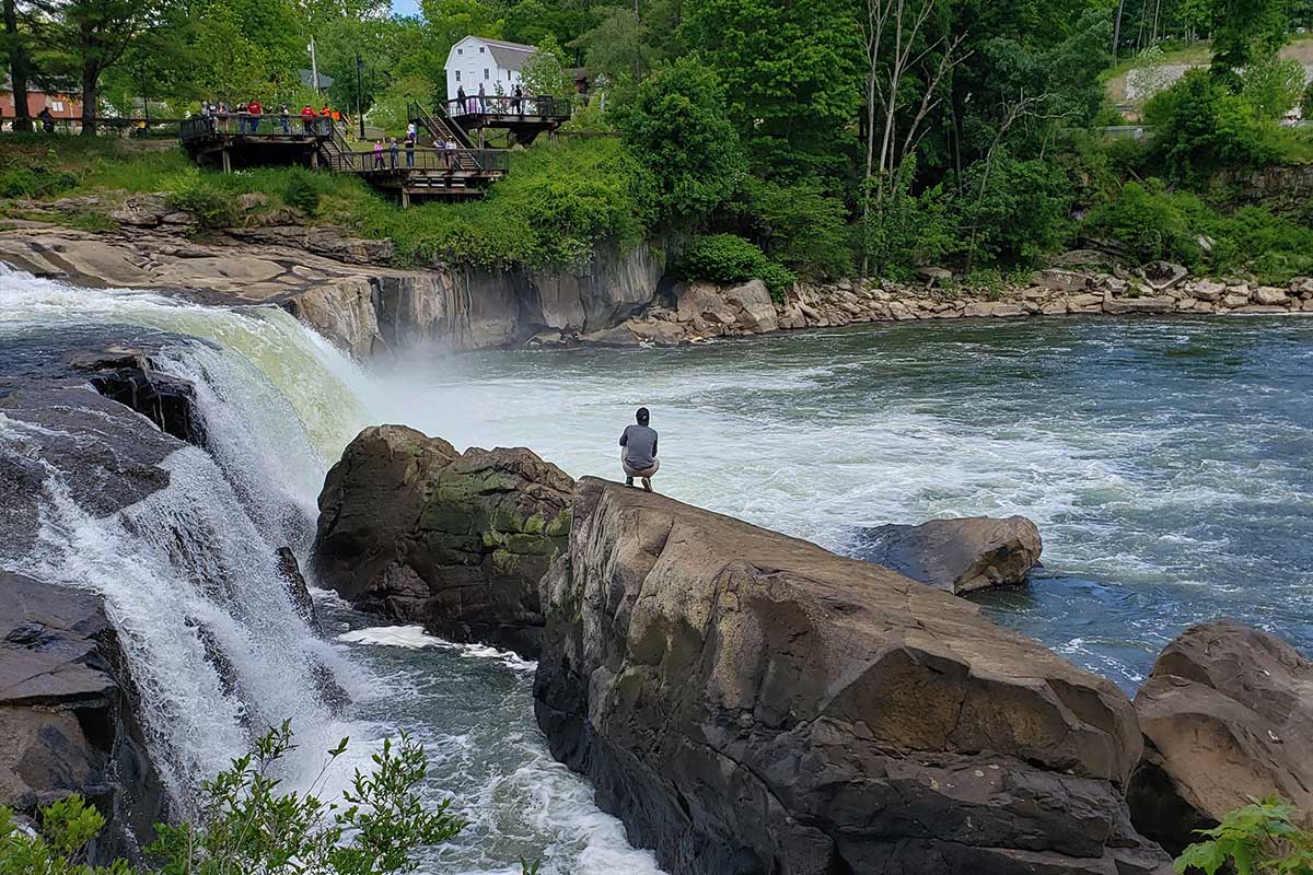 waterfall ohiopyle