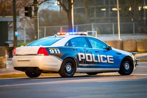 police car