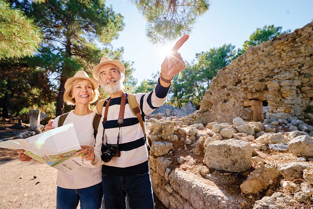 seniors outdoors