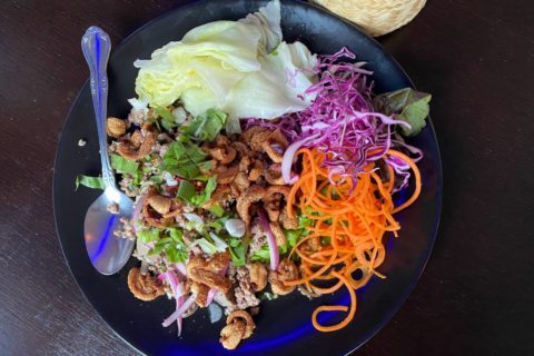 Larb ped udon