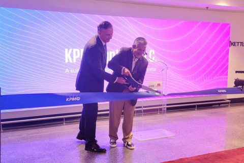 kpmg ribbon cutting