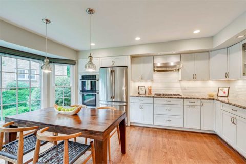 mclean townhouse kitchen