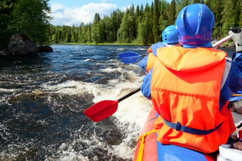 whitewater rafting