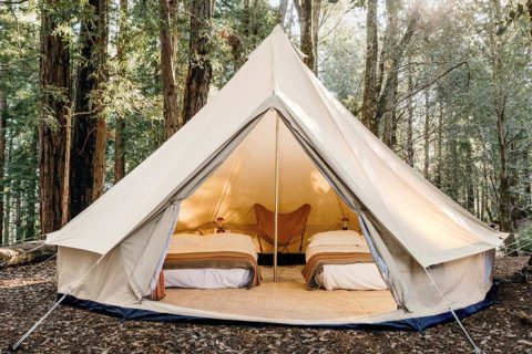glamping tent