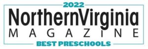 2022 best preschool badge teal
