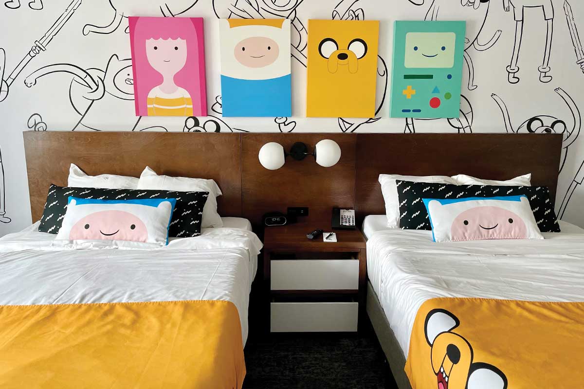 adventure time themed room