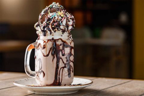 chocolate milkshake