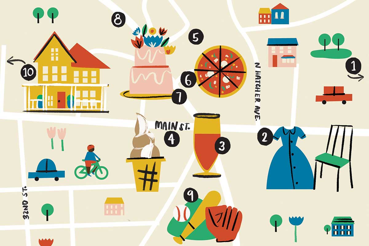 map of purcellville
