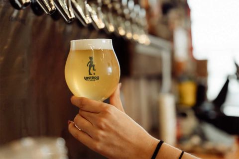 hard cider at lost boy cidery