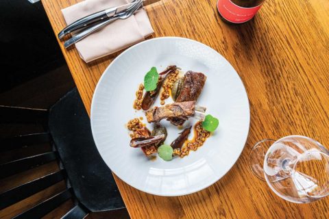 baby goat dish at vermilion
