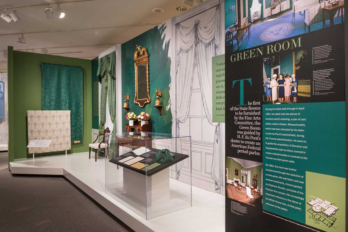 green room exhibit at winterthur museum